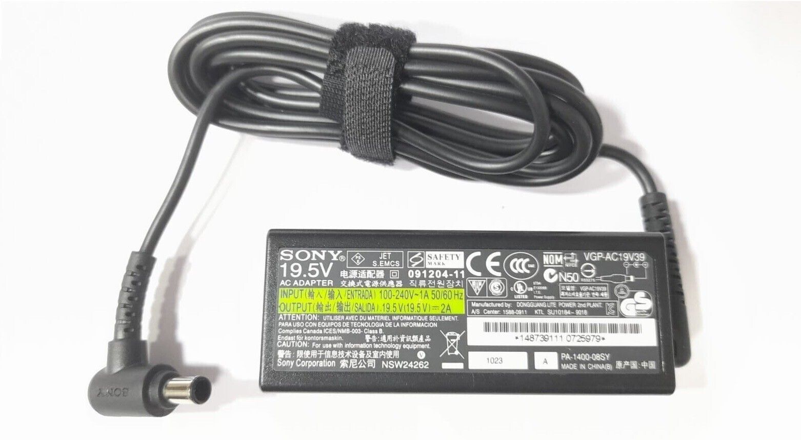 SOLUTIONS-365 SONY 19.5V 2A 6.5 * 4.4 Adapter for sony laptop VPCCW21FX, VPCCW23FX 24 W Adapter-image-33