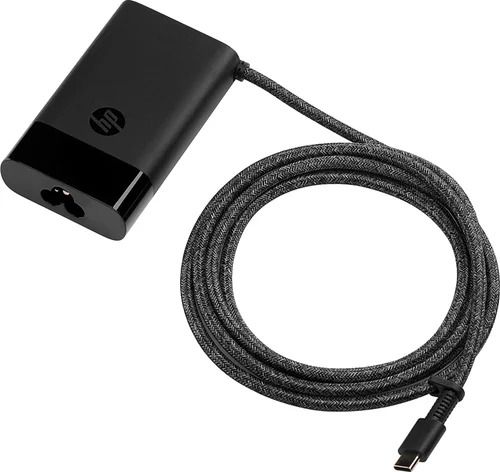 HP 65W USB-C Travel Charger for Laptops, Notebooks, and Tablets (Black) 65 W Adapter-image-18