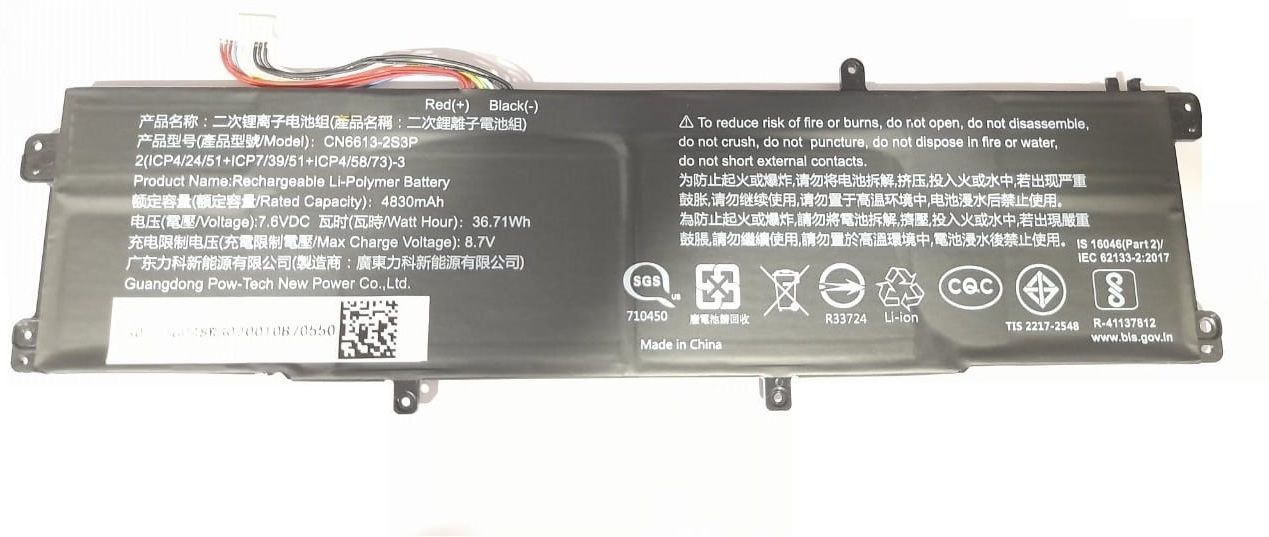 SOLUTIONS-365 COMPATIBLE CN6613-2S3P BATTERY FOR AVITA PURA 14 NS14A6 SERIES 4 Cell Laptop Battery-image-45