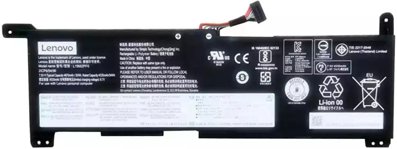 Lenovo L19C2PF0 L19L2PF0 L19M2PF0 Laptop Battery - 7.5V 35Wh 4670mAh Premium 2-Cell Li-Polymer Pack for IdeaPad 1-11ADA05, 1-14ADA05, Slim 1-11AST-05, 1-14AST-05 Series 3 Cell Laptop Battery-image-19