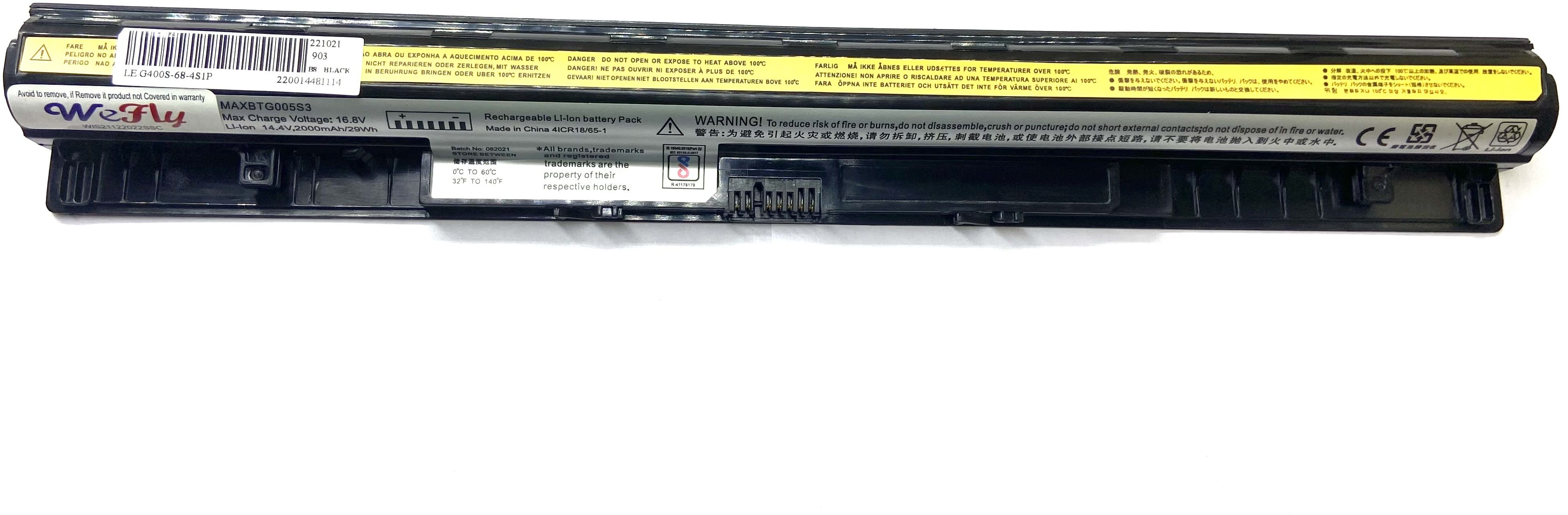 WEFLY Laptop Battery Compatible For Lenovo Z50-75 4 Cell Laptop Battery-image-22