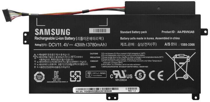 Samsung TIV Book 3 4 5 Series NP470R5E NP370R5E NP450R5E NP450R5 | 11.4V 43Wh 3-Cell Li-ion 3 Cell Laptop Battery-image-28
