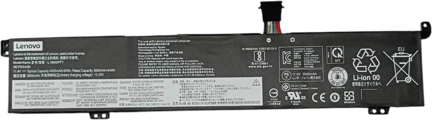 startechnology OG L19M3PF7 L19L3PF3 L19D3PF4 Laptop Battery for Lenovo Ideapad Gaming 3-15IMH05 3-15ARH05Lenovo IdeaPad S145-15IIL, IdeaPad S145-15API, IdeaPad S145-14IIL, Lenovo V14-IIL, Lenovo V15-IIL, Lenovo V15-ADA, Lenovo IdeaPad Slim 3 Series, Lenovo V14 Series, Lenovo V15 Series Laptop Models 4 Cell Laptop Battery-image-9