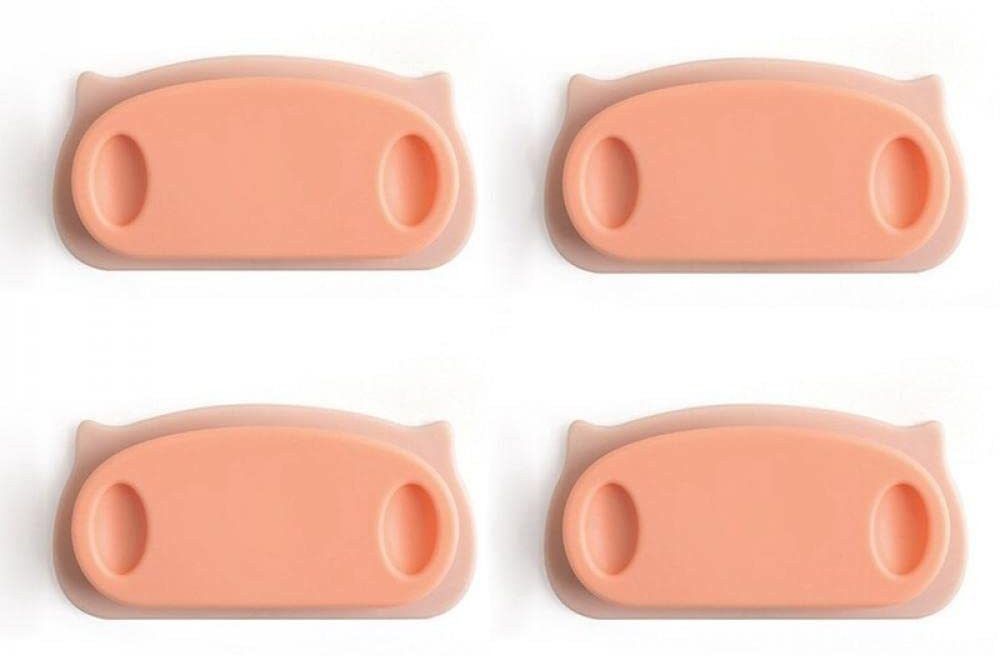 HomeHunt Self-adhesive Management to Desk Charging Mouse Organizer Cable Clips Laptop Hinge-image-21