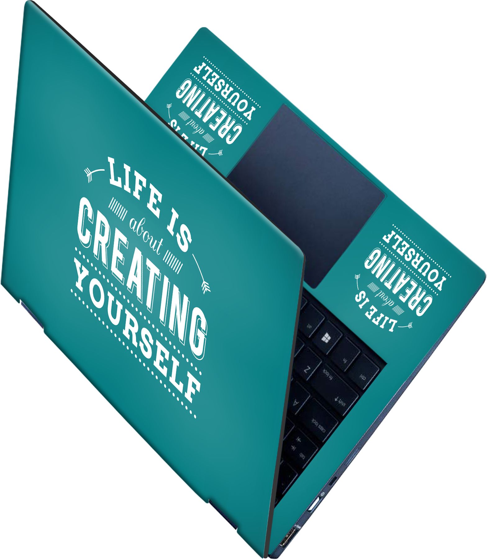 SCOTLON _All Panel_Creating yourself_ Vinyl Laptop Skin Compatible for 15.5 inch-image-46