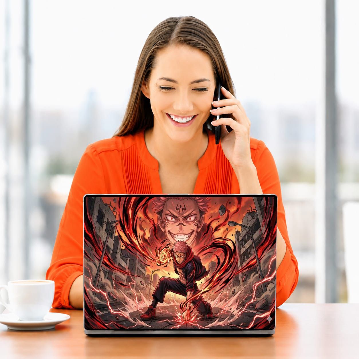 Unique Enterprises LAPTOP SKIN STICKER 15X10 INCH TLPD362 VINYL Laptop Skin Compatible for 15 inch-picture-51