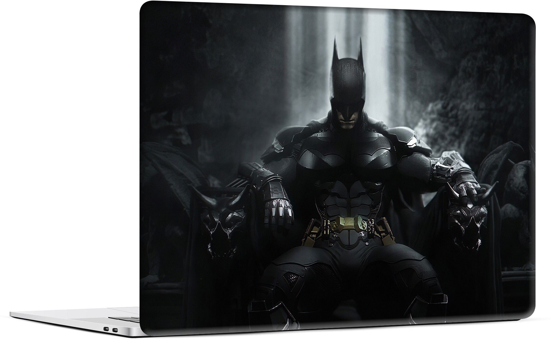 STICKER PRO Universal Laptop Skin Sticker with Extra Protective Layer - Batman Sitting Premium PVC Self Adhesive Vinyl Laptop Skin Compatible for 14 inch-picture-10