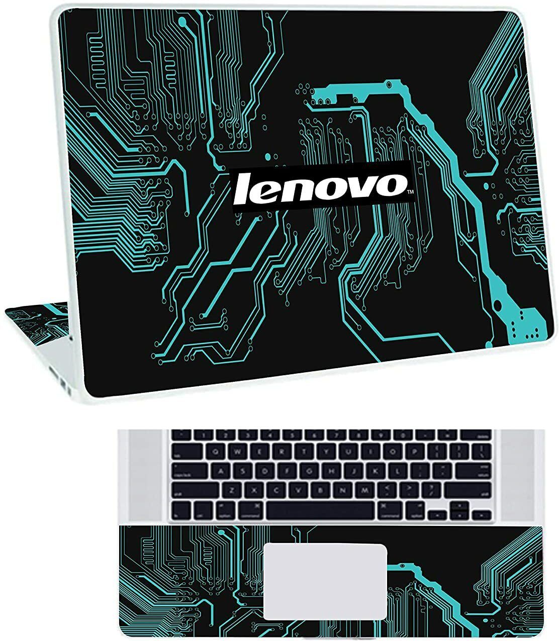 Inkykart Pattern L5 Top+Wrist Pad Vinyl Laptop Skin/Sticker/Cove vinyl Laptop Skin Compatible for 13.3 inch-image-5