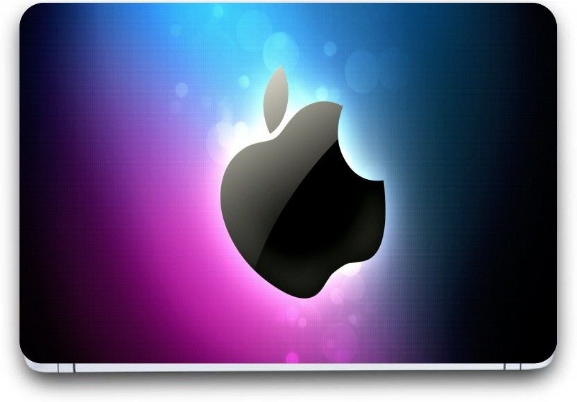 i-Birds ® apple logo Exclusive High Quality Laptop Decal, laptop skin sticker 15.6 inch (15 x 10) Inch iB-5K_skin_4371 High Quality HD Printed Vinyl Laptop Skin Compatible for 15.6 inch-image-35