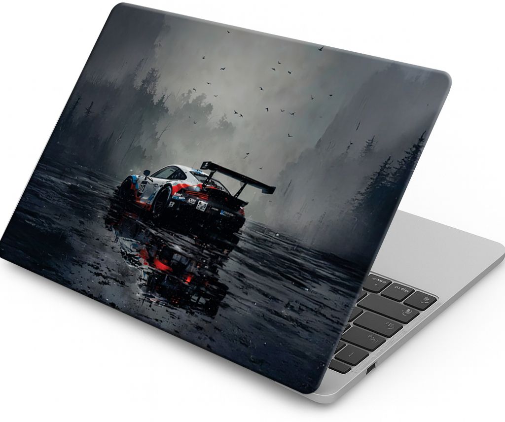 TYUSO RACING CAR Vinyl Wrap – Premium Matte Finish, Scratch Resistant & Waterproof Laptop Skin Compatible for 15.6 inch-image-29