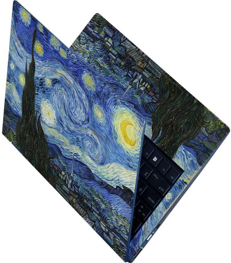 Flipkart SmartBuy Full Body Laptop Skin Sticker - Starry Night Self Adhesive Vinyl Laptop Decal 15.6-image-26
