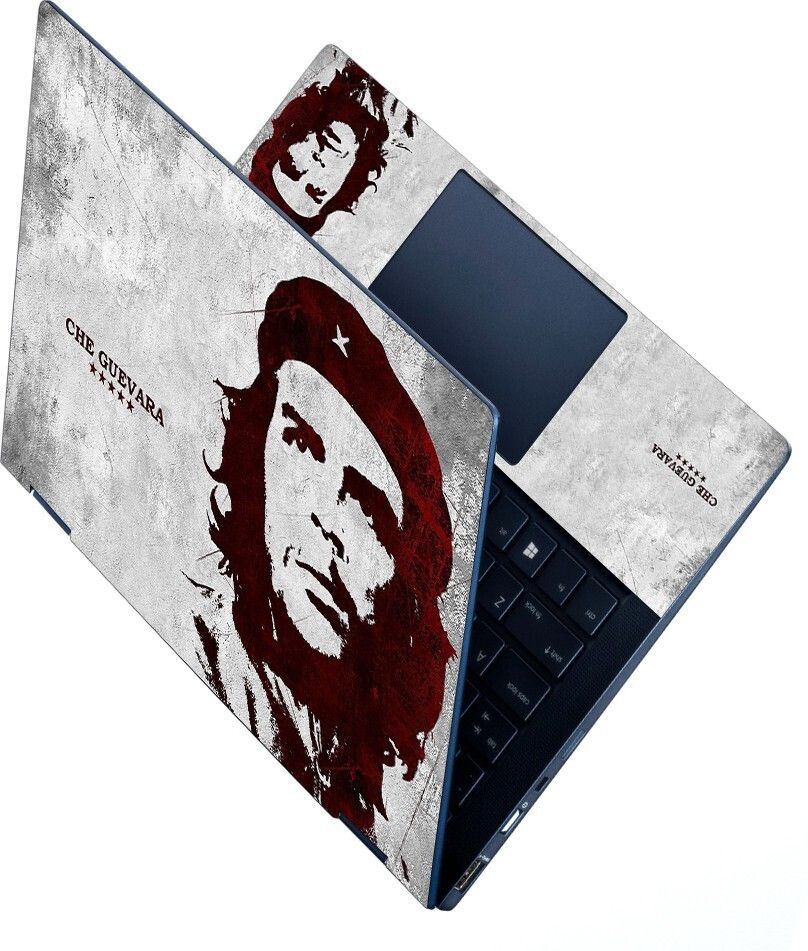 dzazner HD Printed Full Panel Laptop Skin Sticker Vinyl Fits Size Upto 15 inches No Residue, Bubble Free - Che Guevara Self Adhesive Vinyl Laptop Decal 15.6-image-28