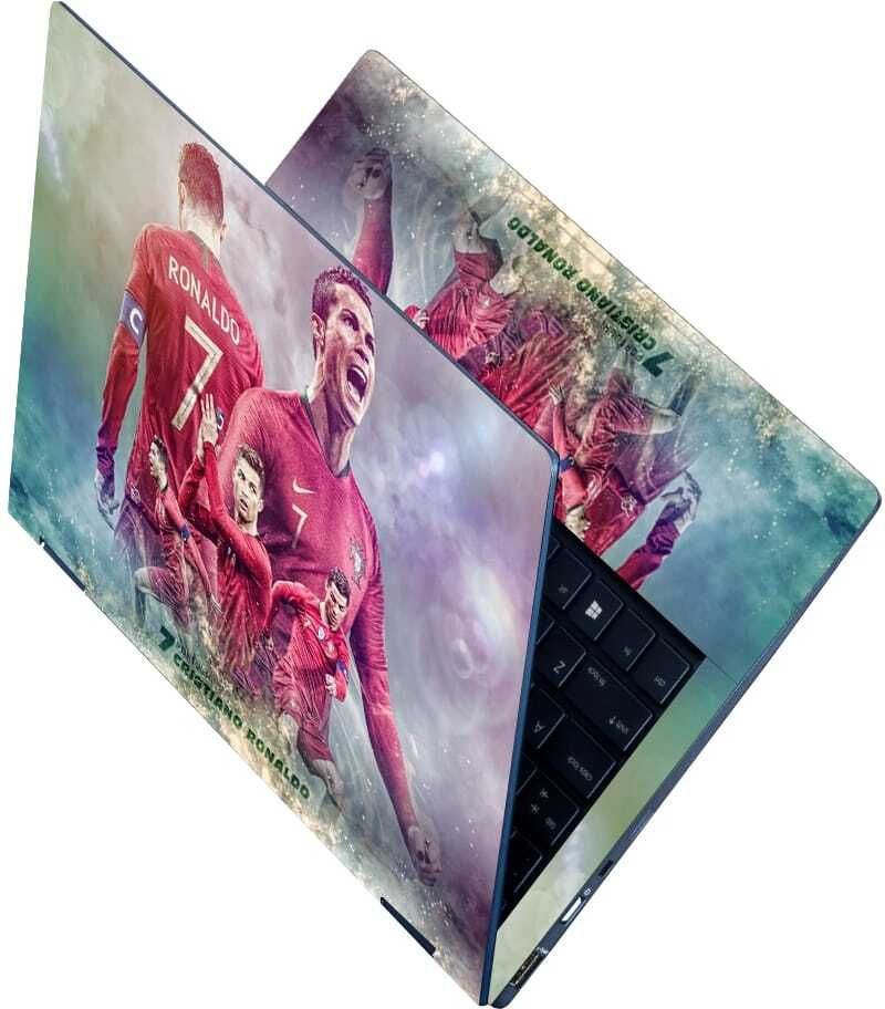 Flipkart SmartBuy Full Body Laptop Skin Sticker - Cristiano Ronaldo CR7 DS01 Self Adhesive Vinyl Laptop Skin Compatible for 15.6 inch-image-24