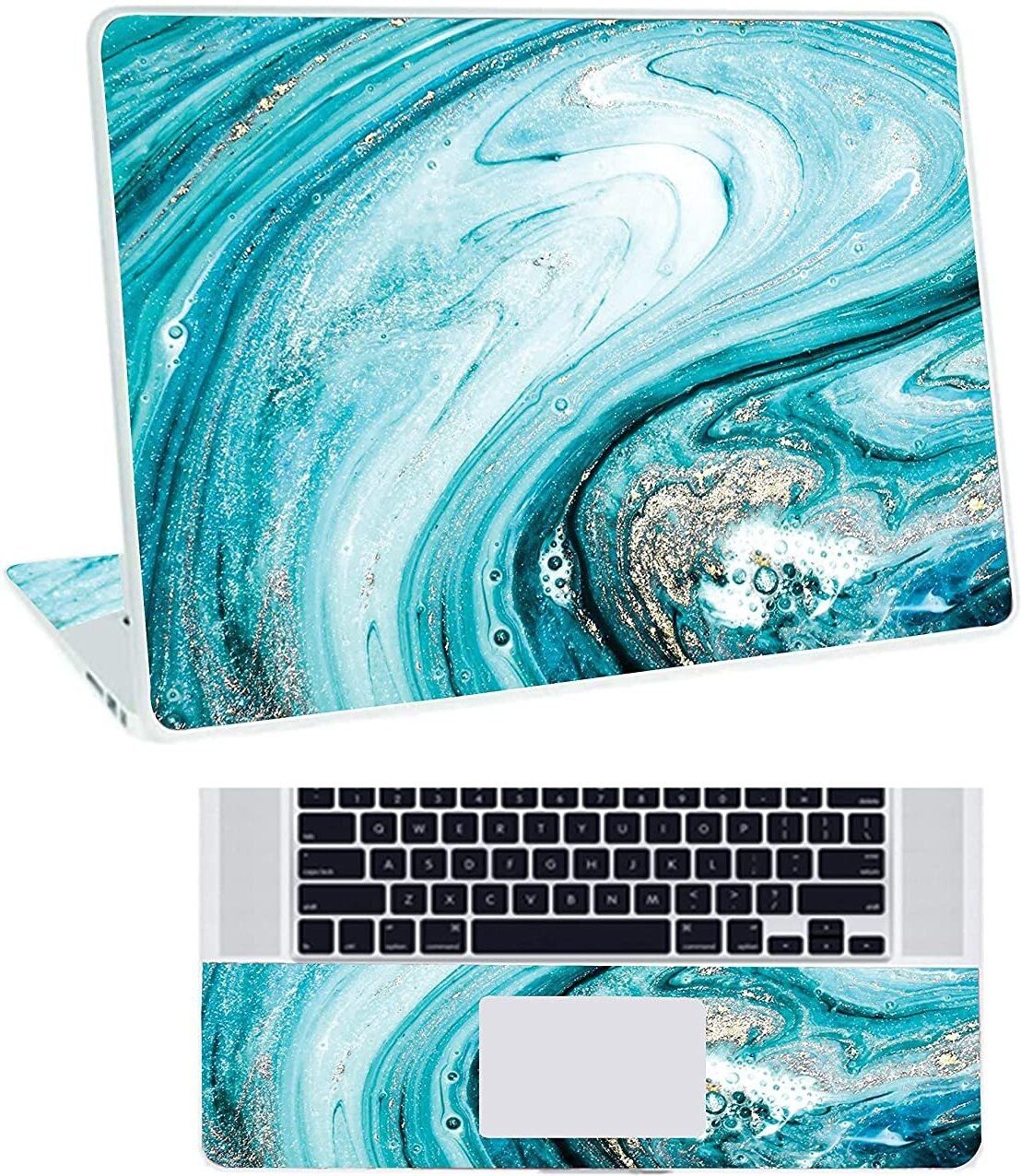 Inkykart Marbel D10 Top+Wrist Pad Vinyl Laptop Skin/Sticker/Cover vinyl Laptop Decal 14-image-41