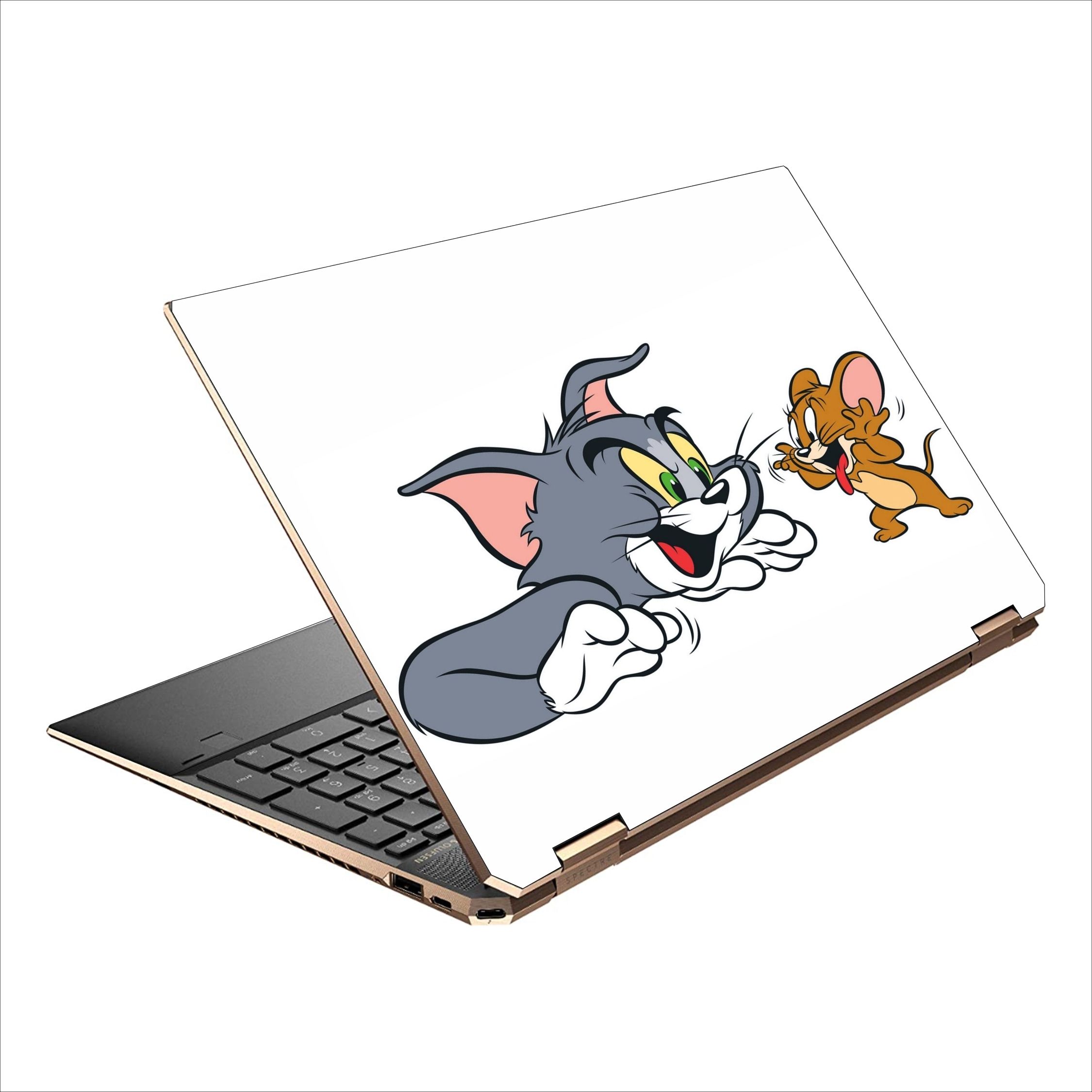 Sai Artss Tom & Jerry wallpaper sticker decals vinyl for laptop skin Vinyl Laptop Decal 16-picture-24