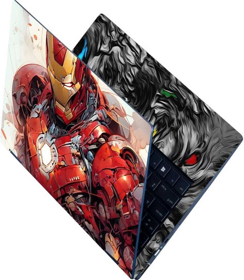 Flipkart SmartBuy Full Body Laptop Skin Sticker - Iron Man Suite Art Self Adhesive Vinyl Laptop Decal 15.6-picture-30