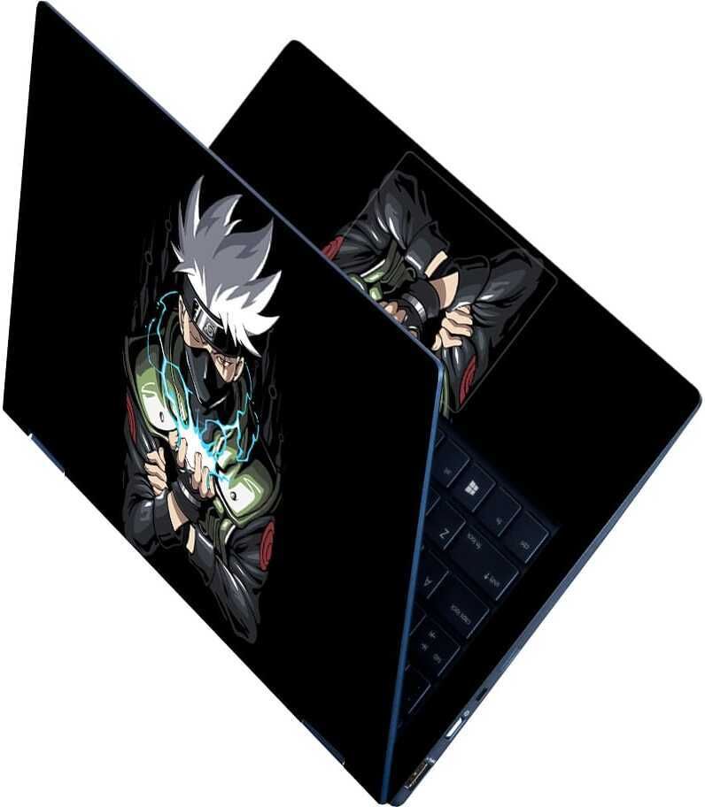 Techfit Full Body Laptop Skin Fits Size Upto 15.6 Inches - Kakashi Hatake Self Adhesive Vinyl Laptop Decal 15.6-image-46
