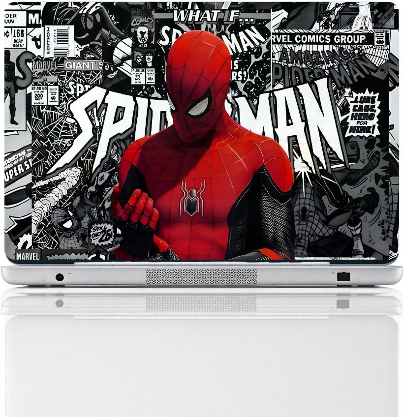 TheDeskCo Marvel Spider-Man Laptop Skin | Laptop Accessories Skin & Stickers Premium Vinyl Sticker Wrap Laptop Skin Compatible for 15.6 inch-image-38