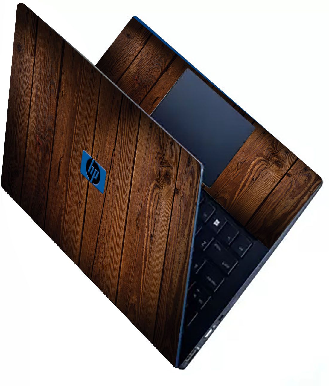 PALMETO Wooden hp logo vinyl skin, vinyl sticker, full vinyl cover for laptop Vinyl Laptop Decal 15.6-picture-10