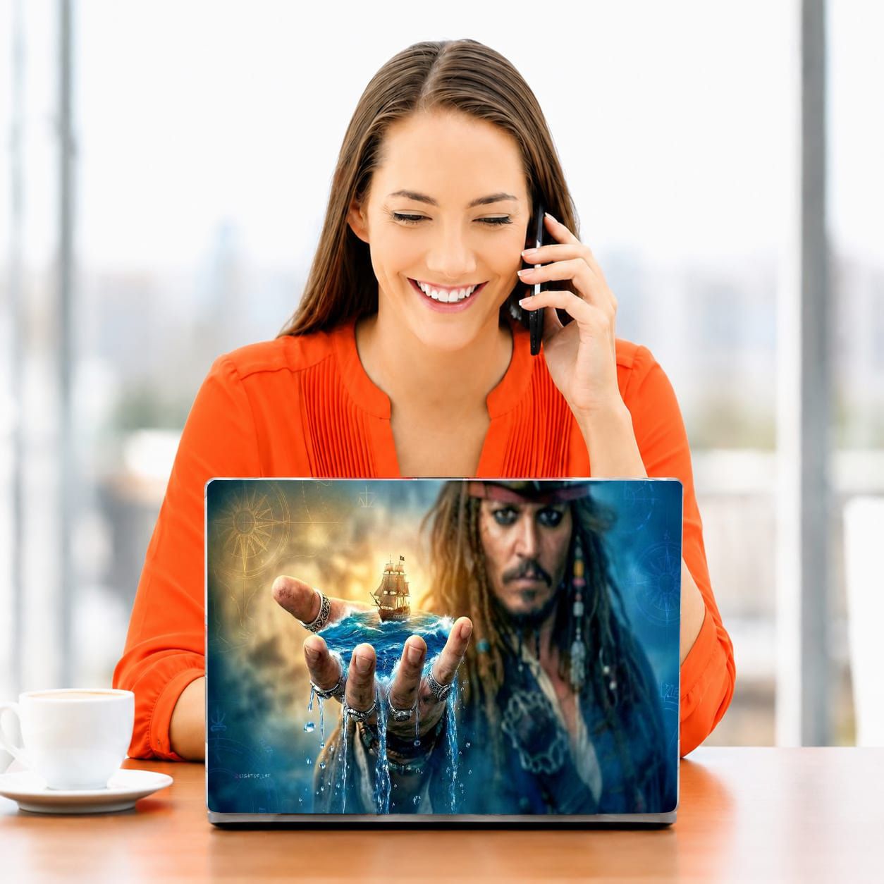 Unique Enterprises LAPTOP SKIN STICKER 15X10 INCH TLPD134 VINYL Laptop Skin Compatible for 15 inch-picture-52