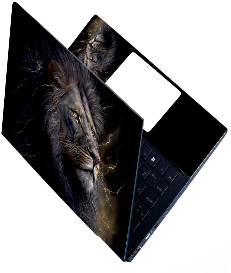 Skinny Laptop Skin Quality Sticker for Laptops Upto 15.6"_FBD_28 Material Self Adhesive Vinyl Reusable Laptop Skin Compatible for 15.6 inch-image-13