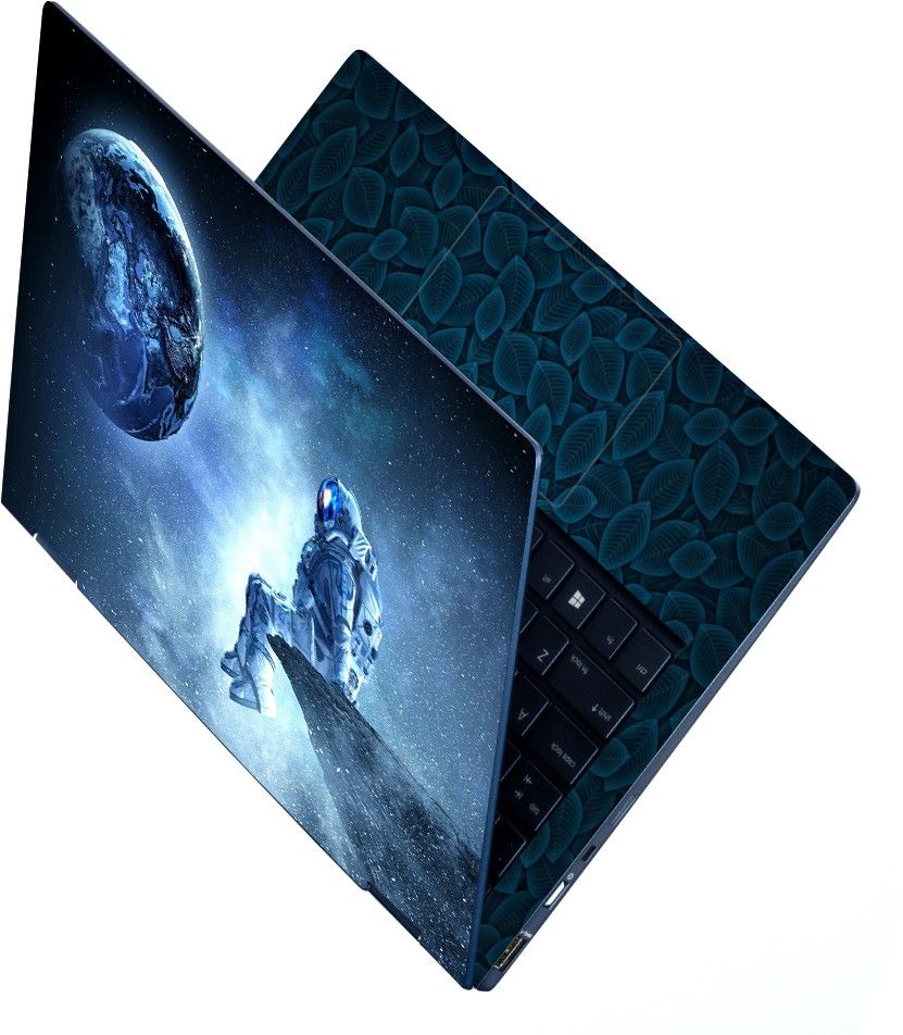 FineArts Full Body Laptop Skin For 14 to 15.6 inch Laptop - Astronaut Sits on Stone Self Adhesive Stretched Vinyl Laptop Decal 15.6-image-39