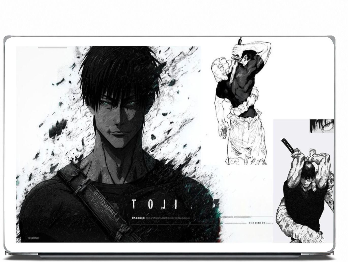 Unique Enterprises LAPTOP SKIN STICKER 15X10 INCH DP160 VINYL Laptop Skin Compatible for 15 inch-picture-45