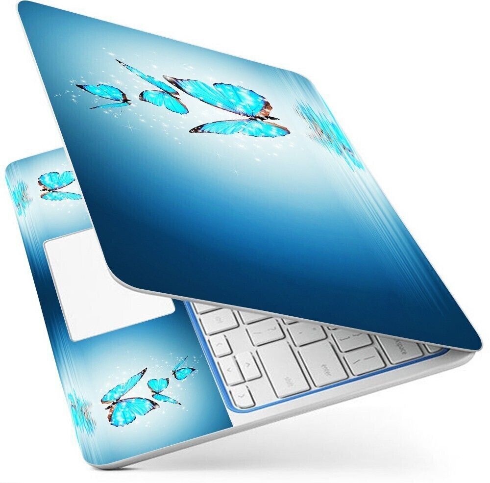 POINT ART HQ Laptop Skin Decal Sticker Glossy Vinyl Fits Size Bubble Free � Sky Butterfly Primium Matte Vinyl Laptop Decal 15.6-image-8