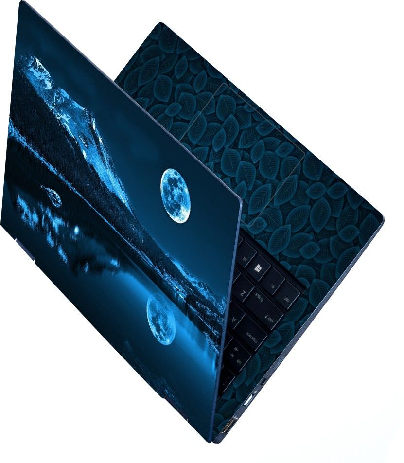 Techfit Full Body Laptop Skin Sticker For 14 to 15.6 inch Laptop - Night Nature View Self Adhesive Stretched Vinyl Laptop Decal 15.6-image-41