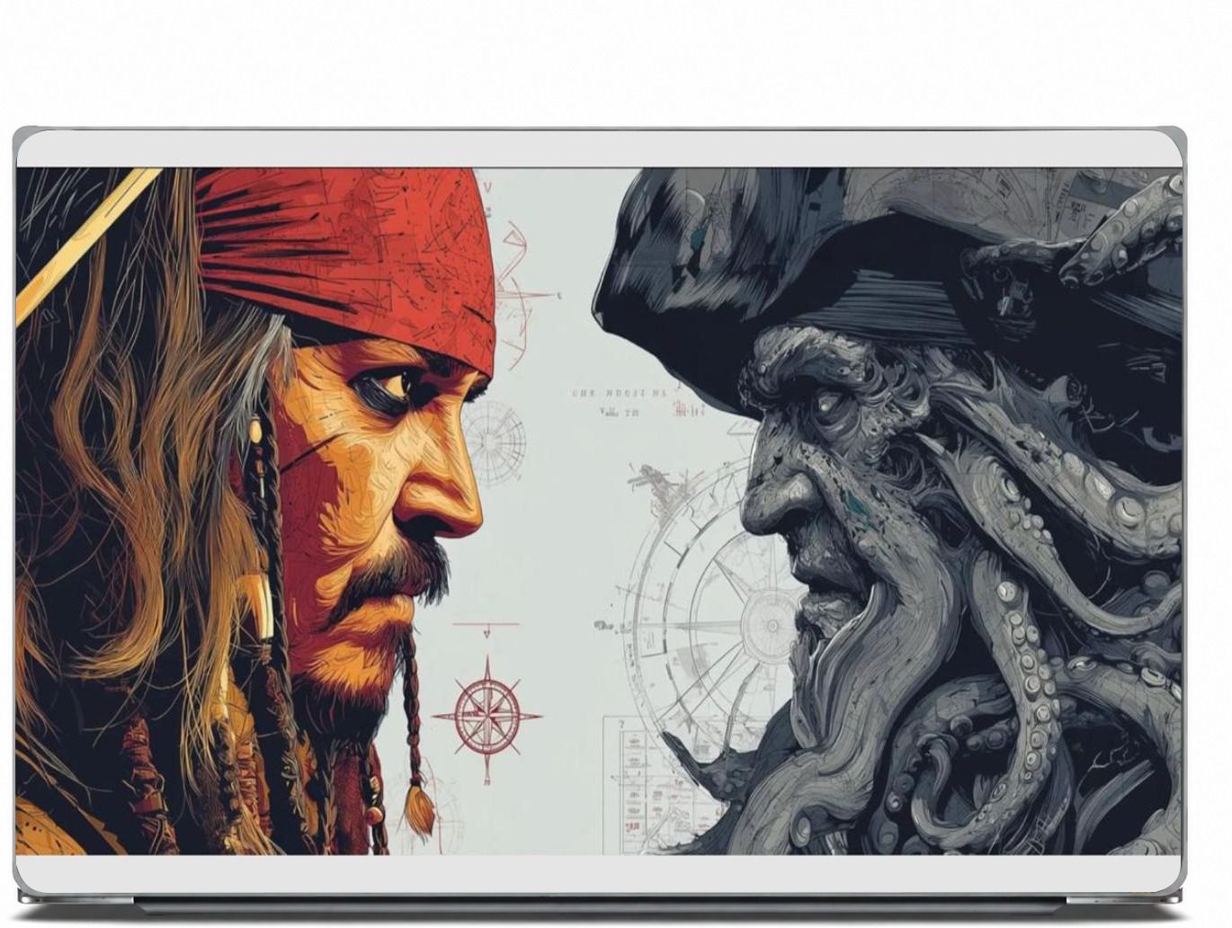 Khatushyam ASTHETIC LAPTOP SKIN STICKER 15X10 INCH KHTP0239 VINYL Laptop Skin Compatible for 15 inch-image-38