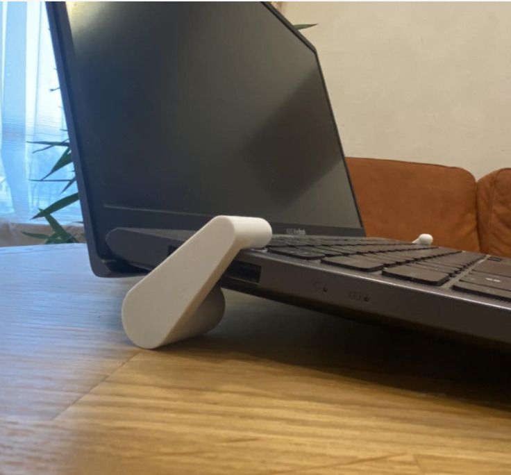 Atul design and crafting LAPTOP STAND 87902108 Plastic Floor and Desk Stand Laptop Stand Compatible with Universal Laptops-image-49
