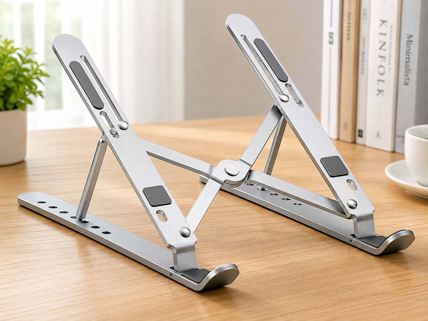 Dozy Laptop Stand Aluminium Rotatable Laptop Stand with Adjustable Height Compatible with Universal Laptops-image-32