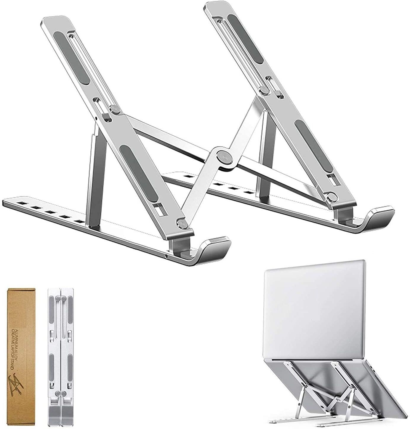 PAVITYAKSH LAPTOP STAND ALUMINIUM Laptop Stand/Laptop Holder Riser/Computer Tablet Stand Laptop Stand-image-22