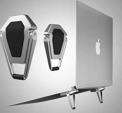 Redclip Portable Invisible Laptop Stand-2PCS, Mini Aluminum Cooling PadDesk Stand _1 Portable Mini Aluminum Laptop Stand 2Pcs, Stand for Laptop Stand_4 Laptop Stand-image-16