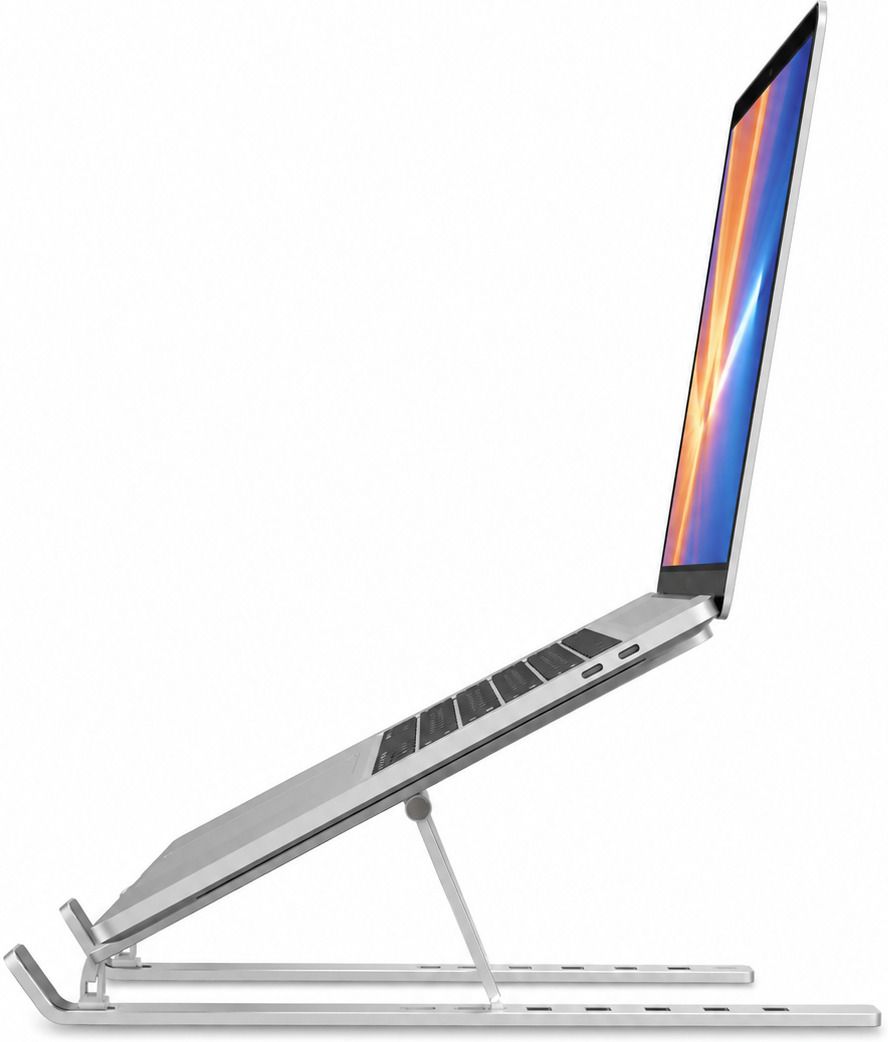 ZIRAK Multi Angle Laptop Stand Foldable Design for Office Desk and Study Table Multi Angle Laptop Stand Foldable Design for Office Desk and Study Table Iron Laptop Stand with Adjustable Height Compatible with Universal Laptops-image-23