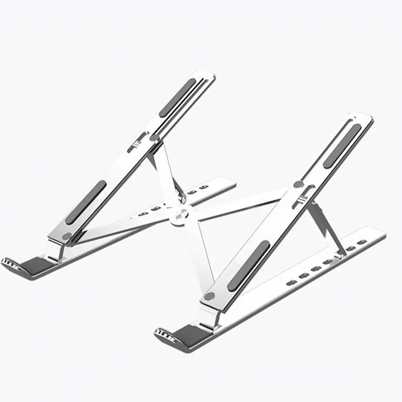eplugit Aluminium Stand Foldable Design, Anti-Slip Rubber Pad Laptop Stand-image-25
