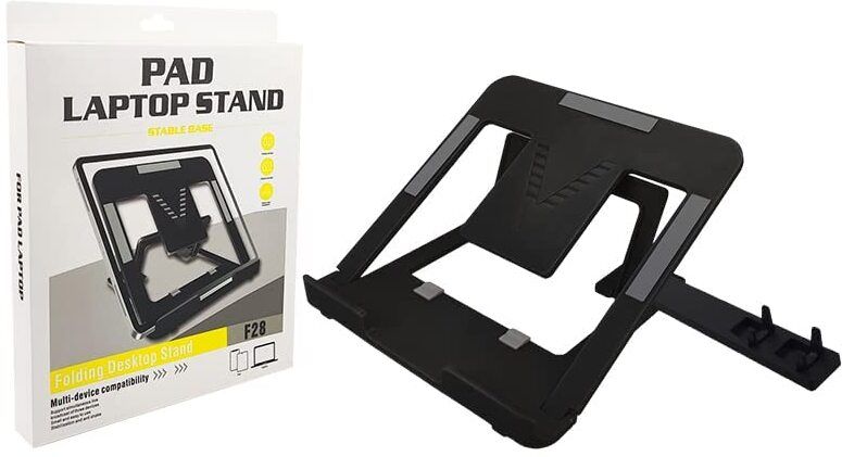 Pheonix Adjustable Laptop Stand, Ventilated, Portable, Foldable with Phone Stand Multi-Angle Portable Laptop Stand for Desk with Mobile stand Laptop Stand Laptop Stand-image-32