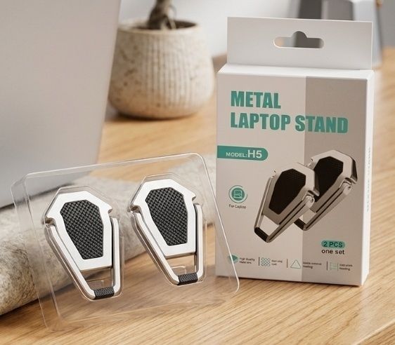 Etake Mini Laptop Stand Metal Folding Portable Lightweight Aluminium Laptop Stand Compatible with Universal Laptops-image-18