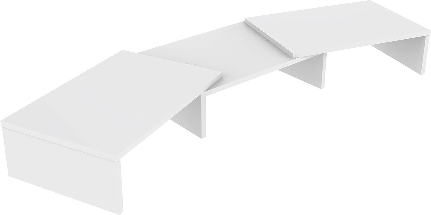 UniShop Multipurpose Adjustable Dual Monitor Stand/Riser for Computer Laptop Stand Laptop Stand-image-19