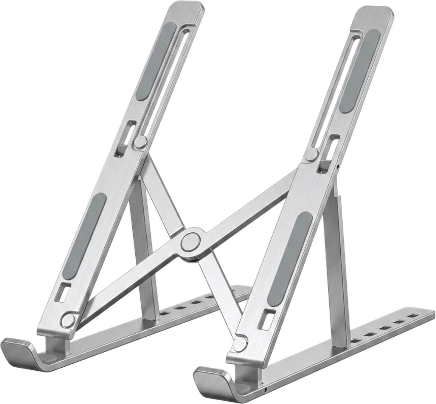 TECH BIRD Laptop Steel Stand|No. 140 Stainless Steel Laptop Stand Adjustable and Foldable-140 Stainless Steel Desk Stand Rotatable Laptop Stand with Adjustable Height Compatible with Universal Laptops-image-35