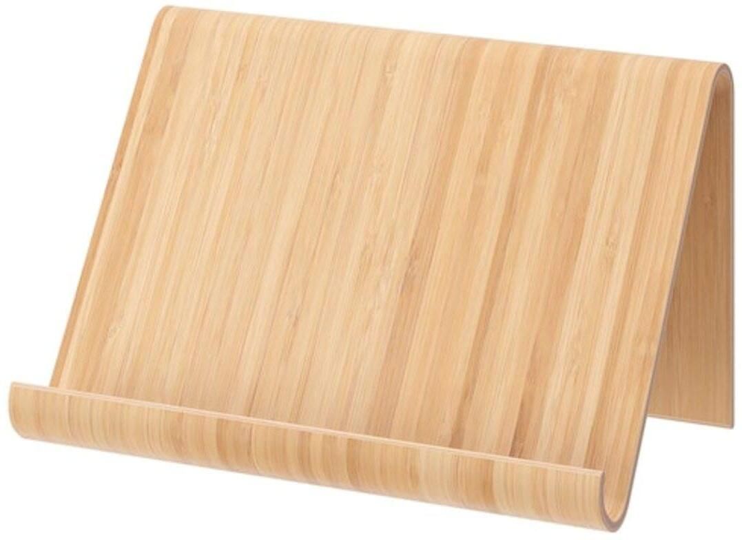 IKEA VIVALLA Tablet stand, bamboo, 26x17 cm 90412860 Laptop Stand-image-0