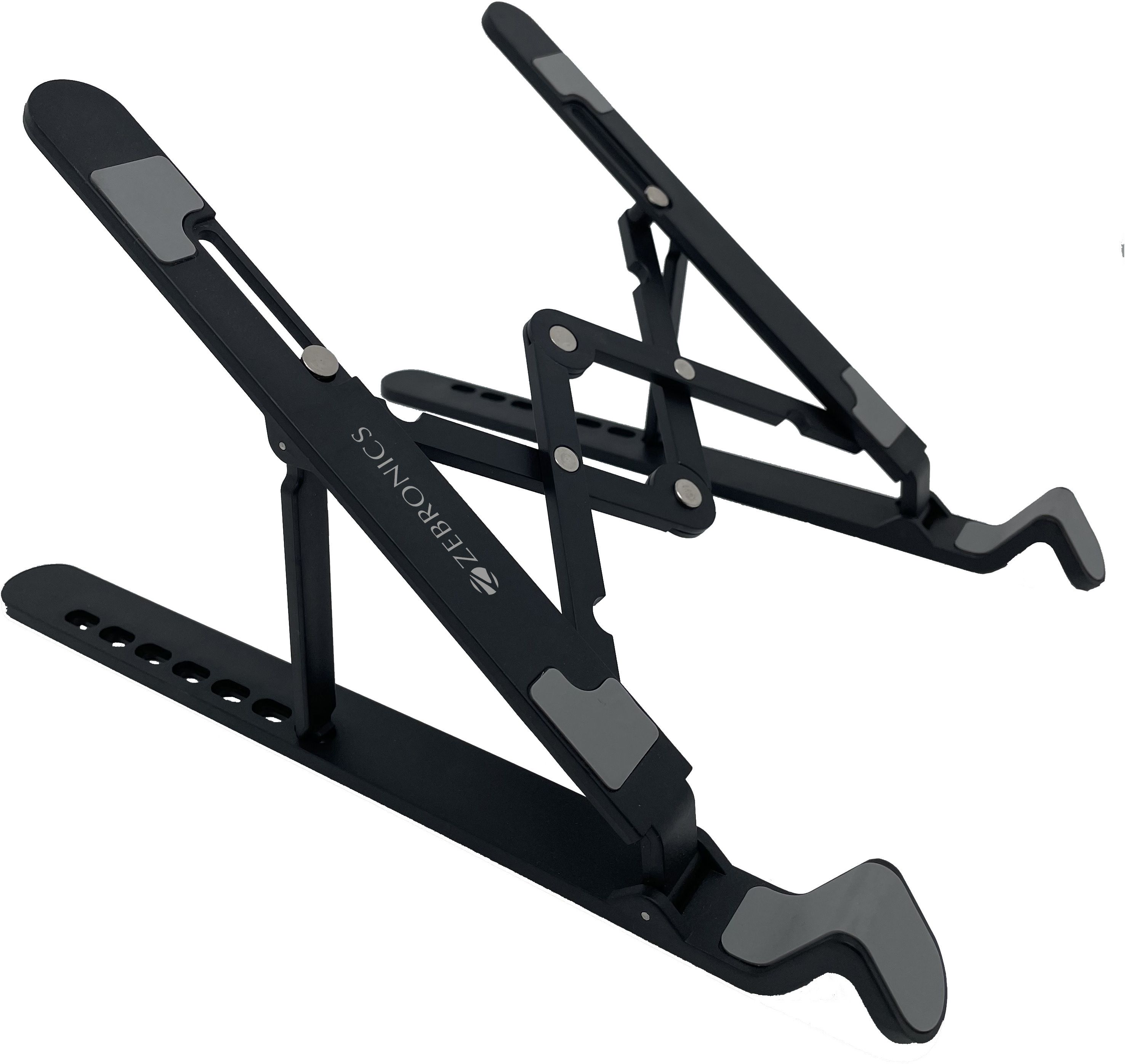 ZEBRONICS ZEB NS-1500 laptop stand with 7 Angles adjustable Tabletop(BLACK) Laptop Stand-image-7
