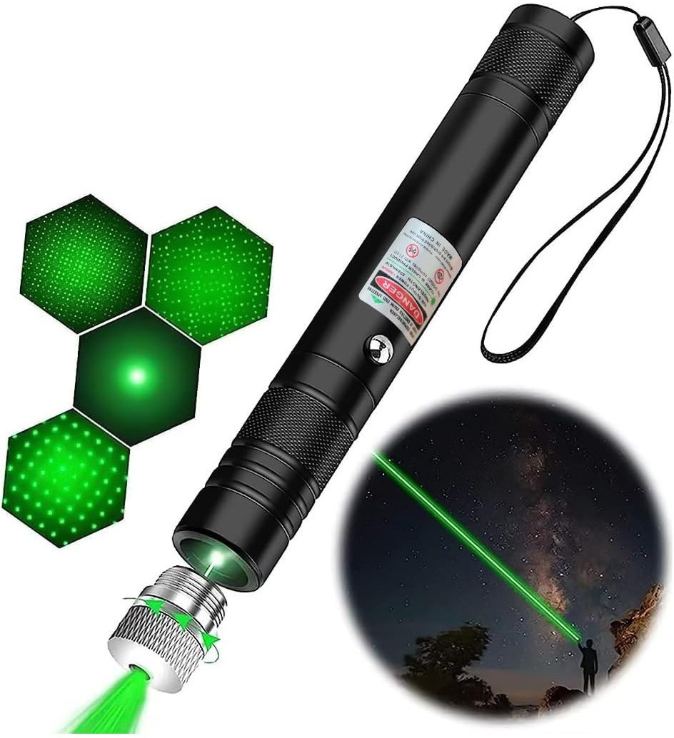 MILLENSIUM Green Laser Light Pointer with Different Modes | Long Range Distance | Party image 1