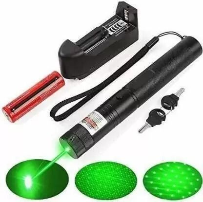 FABUNIK 500mW Rechargeable Green Laser Pointer 5 Mile+ Battery 303 Party Pen Disco Light-picture-31