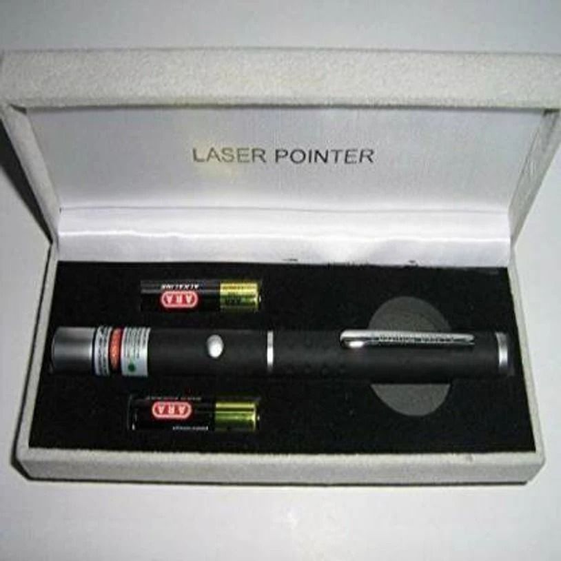 Pro Girl Laser Pointer Pen Beam with Stylish Disco Light (320 nm, Green)-picture-12