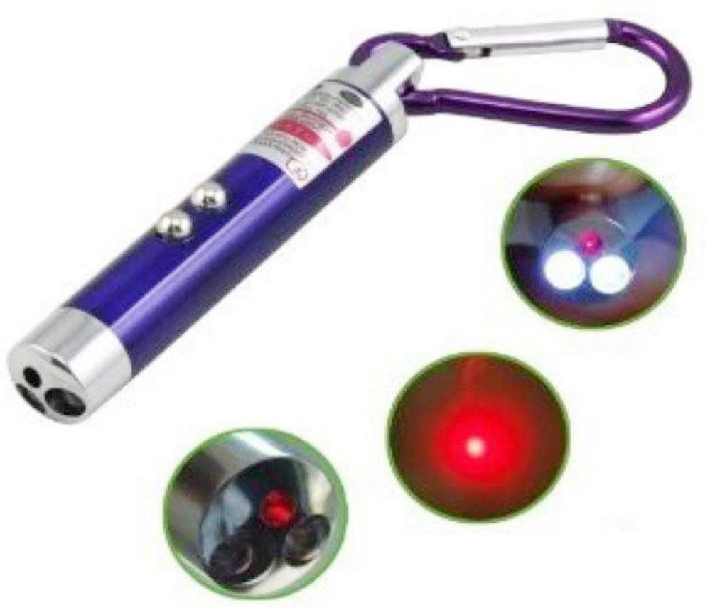 XTYZR 3in1 Laser Pointer Laser Torch Key Chain(650 nm, Multi Color)-picture-26