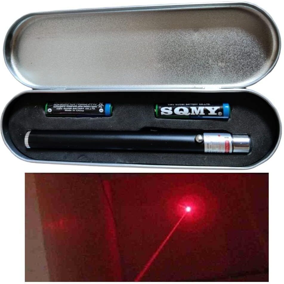 EIS Red Laser Light Ultra Powerful Red Laser Pointer Pen Beam Light Presentation