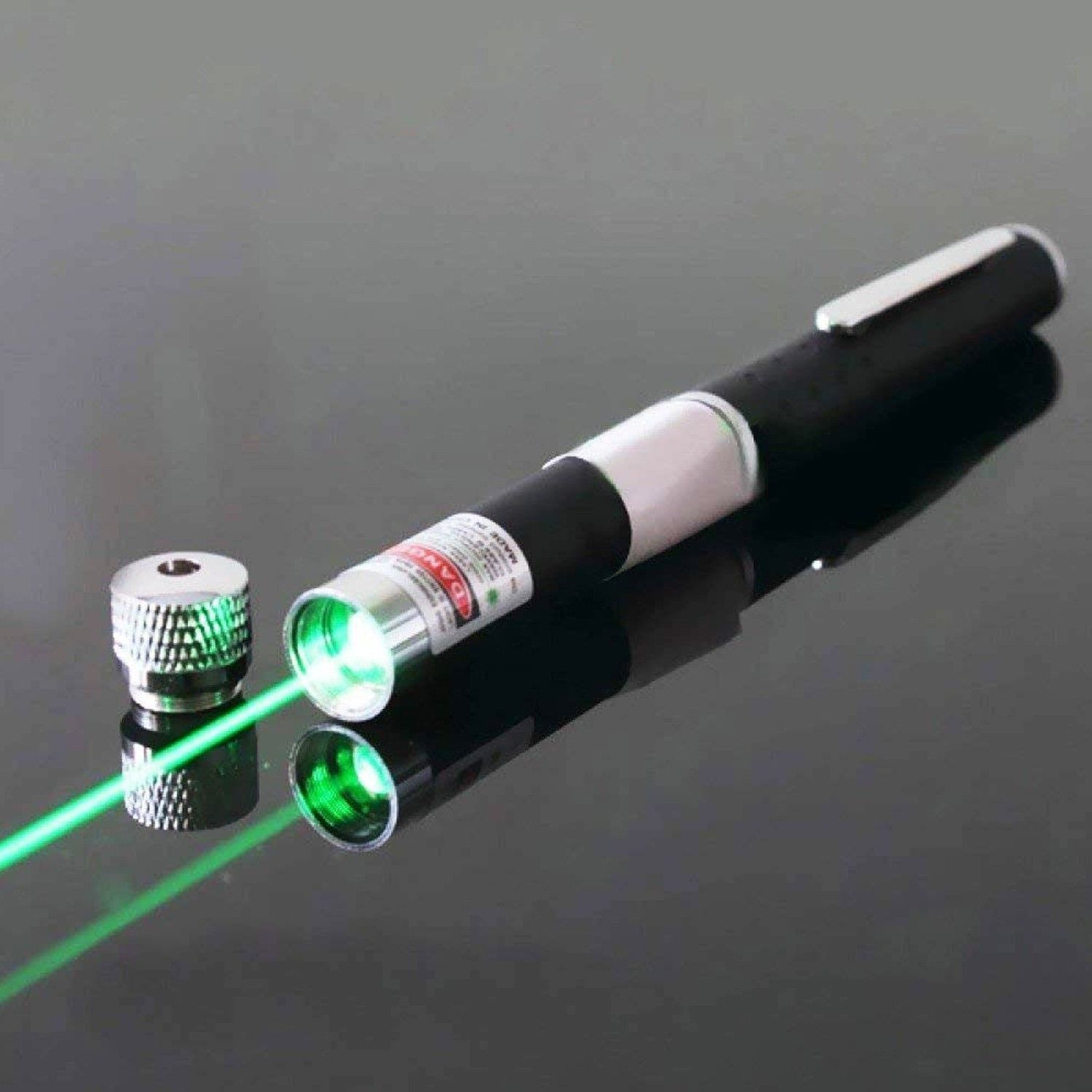 TFG High Quality Laser Pointer Pen Beam Light Green Laser Pointer Disco Pointer Pen-image-27