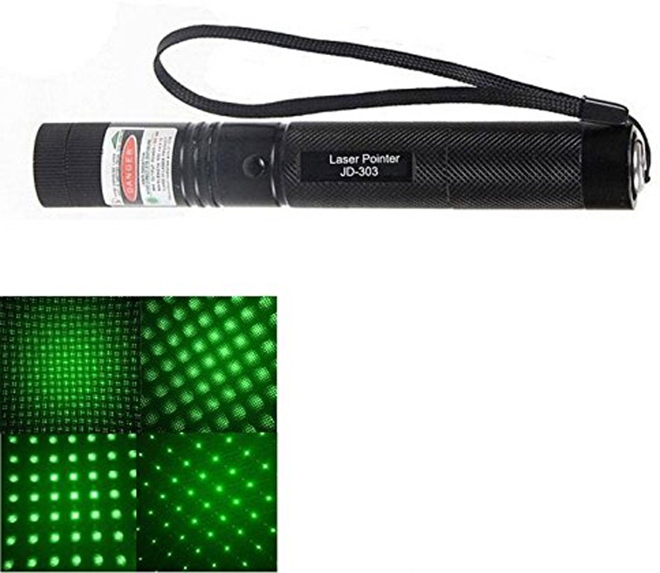 Point Zero 500mW Rechargeable Green Laser Pointer Party Disco Light 5 Mile Battery Charger-image-11