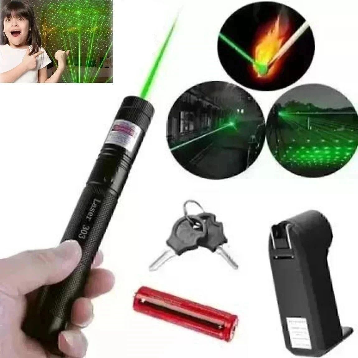 PRIYANSHICORPORATION Laser Light with Rechargeable Battery and Long Range Laser Pointer Pen for Kids-picture-32